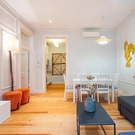 Baixa Cozy 2br With Ac - By Lu Holidays 리스본